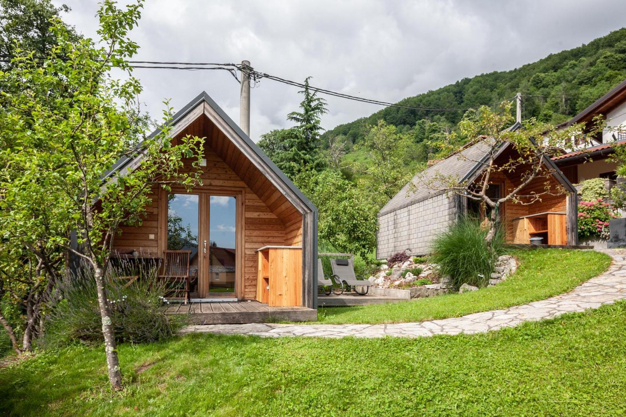 Hotel Glamping Kranjc Kobarid Exterior foto